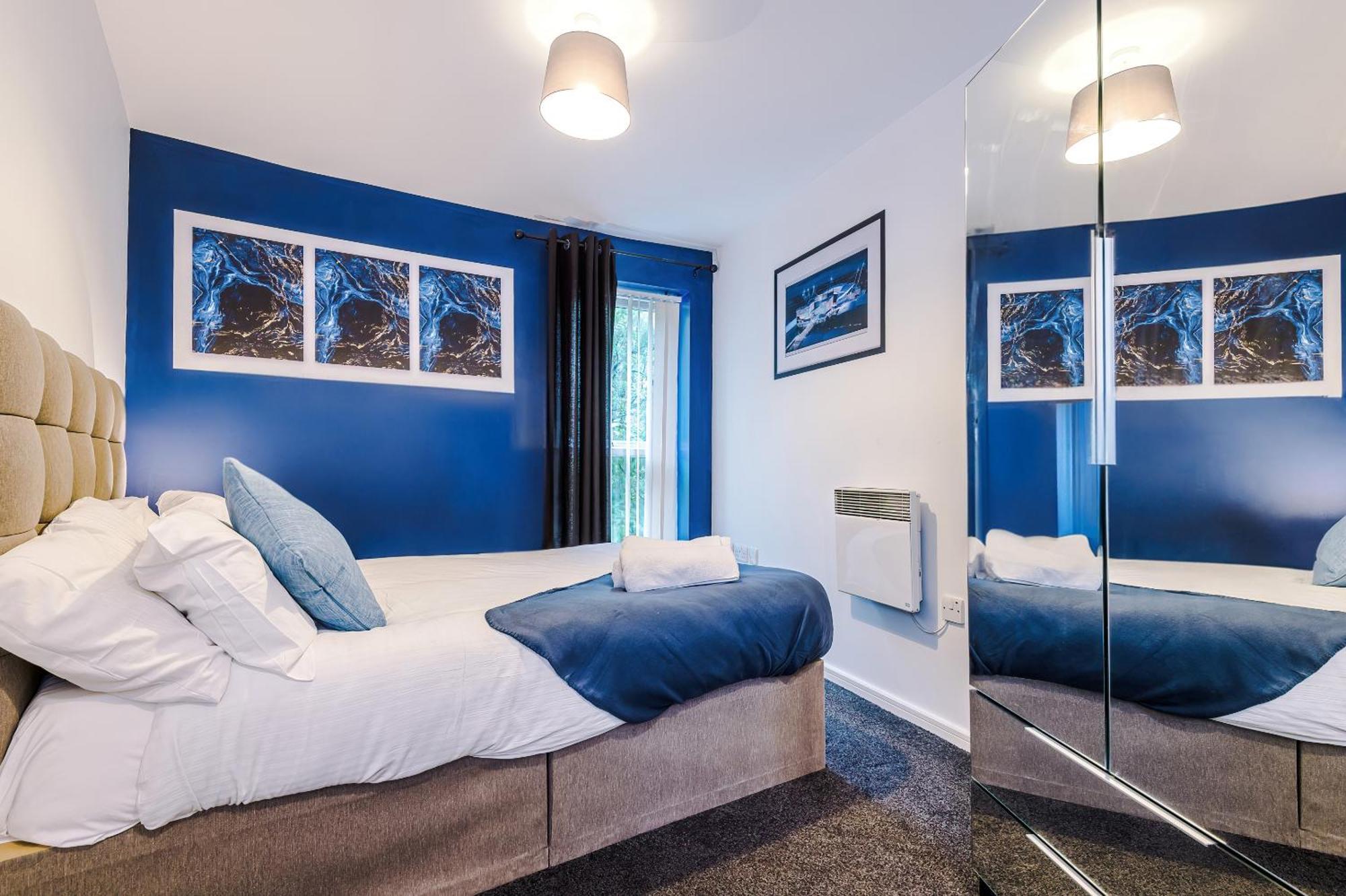 2 Bed Apartment With Balcony Private Parking Near Etihad Stadium, Coop Live Μάντσεστερ Εξωτερικό φωτογραφία